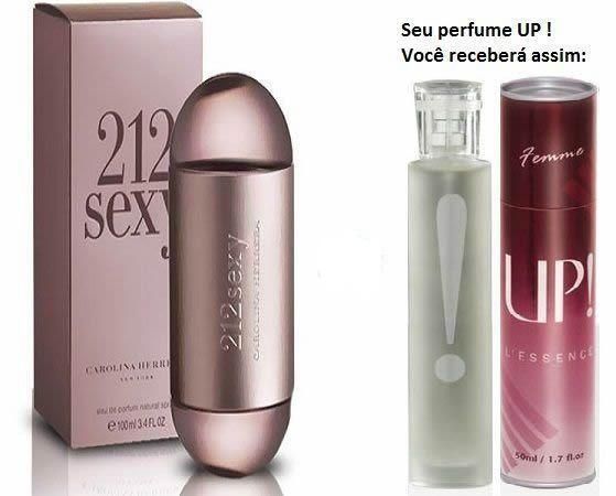 Perfume Feminino 50ml - UP! 02 - 212 Sexy