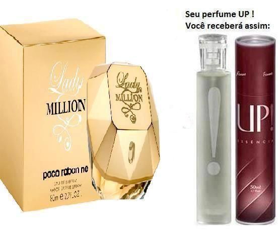 Perfume Feminino 50ml - UP! 46 Lady Milion