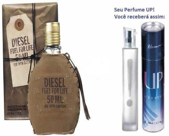 Perfume Masculino 50ml - UP! 37 - Diesel Fuel For Life